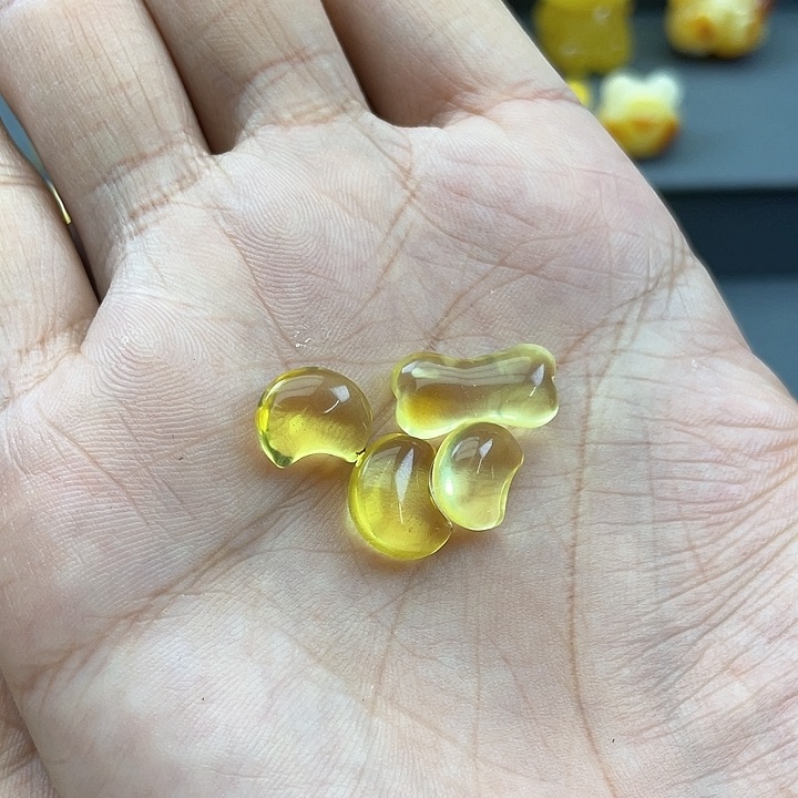 琥珀裸石未镶嵌蜜蜡