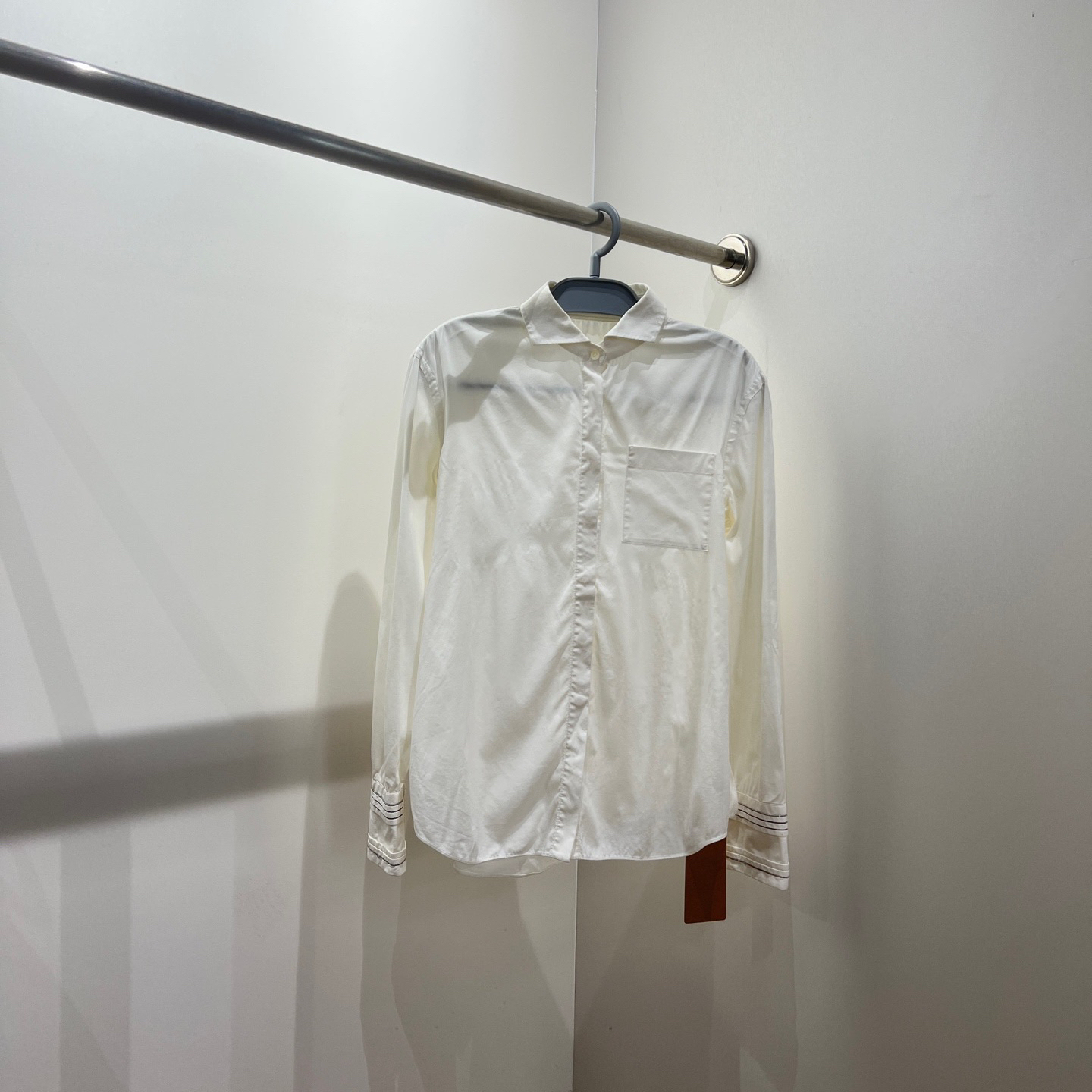 99新 Brunello Cucinelli/布鲁内洛·库奇内利 dec345/衬衫 s码 棉