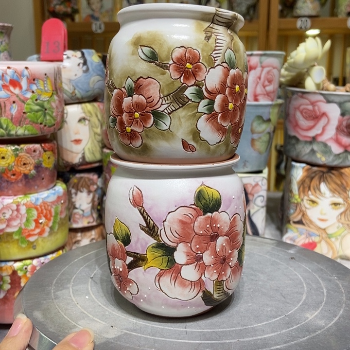 景德镇艺术手绘作品