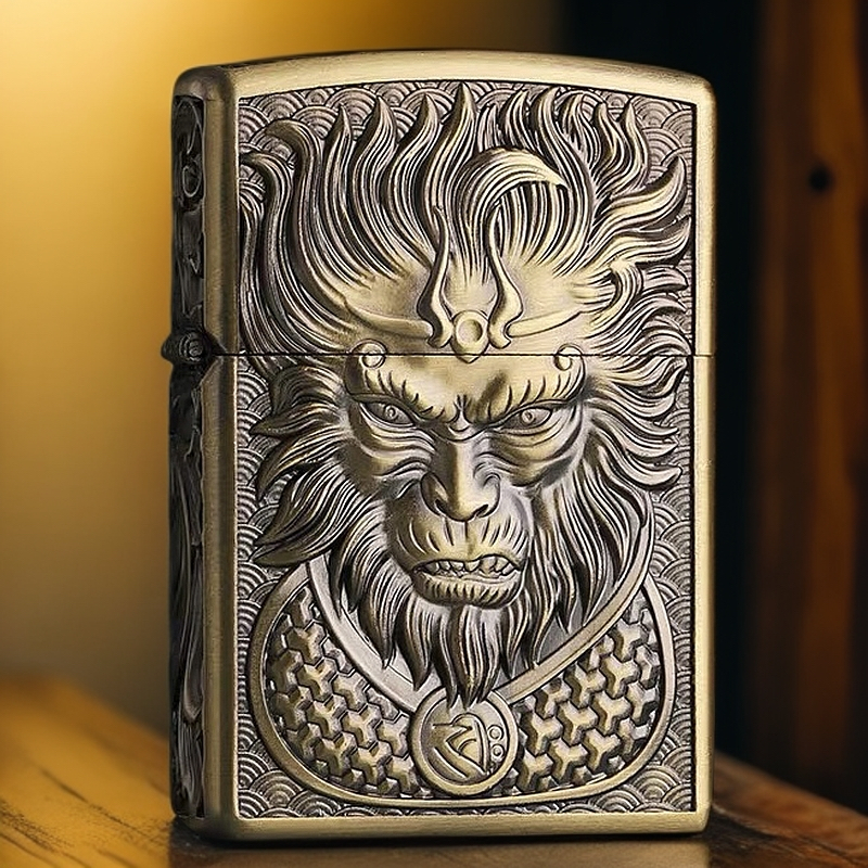 青铜悟空煤油打火机（需自行加油）z