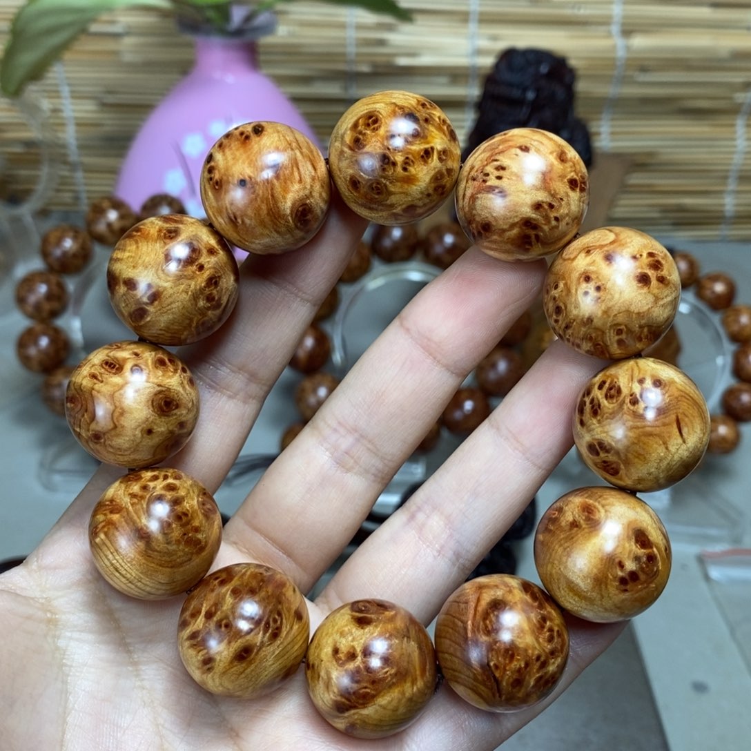 中***忠柏木（崖柏）手串/手链