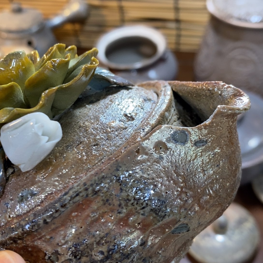 陶园柴烧，精品高货。836瑕疵大瑕疵