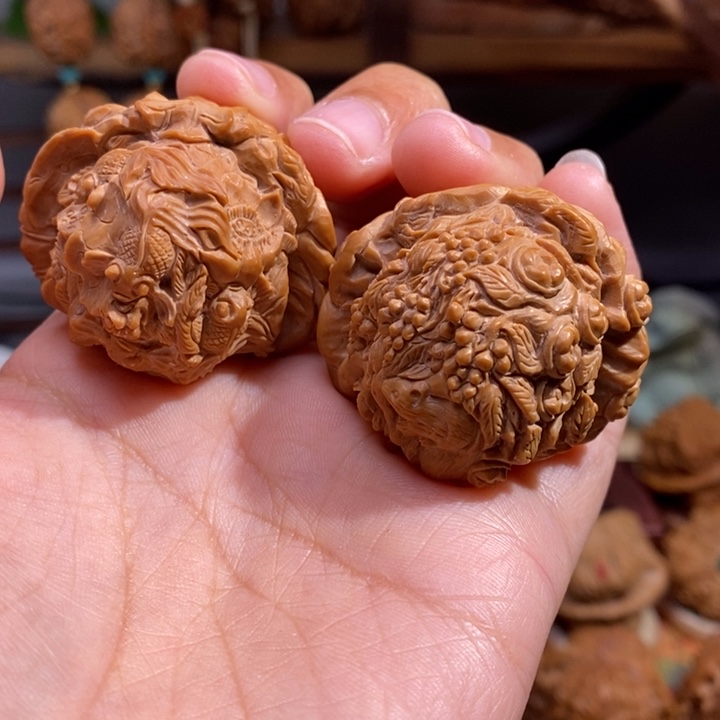 【闪购商品】核桃手串/手链阿****1四面吉祥