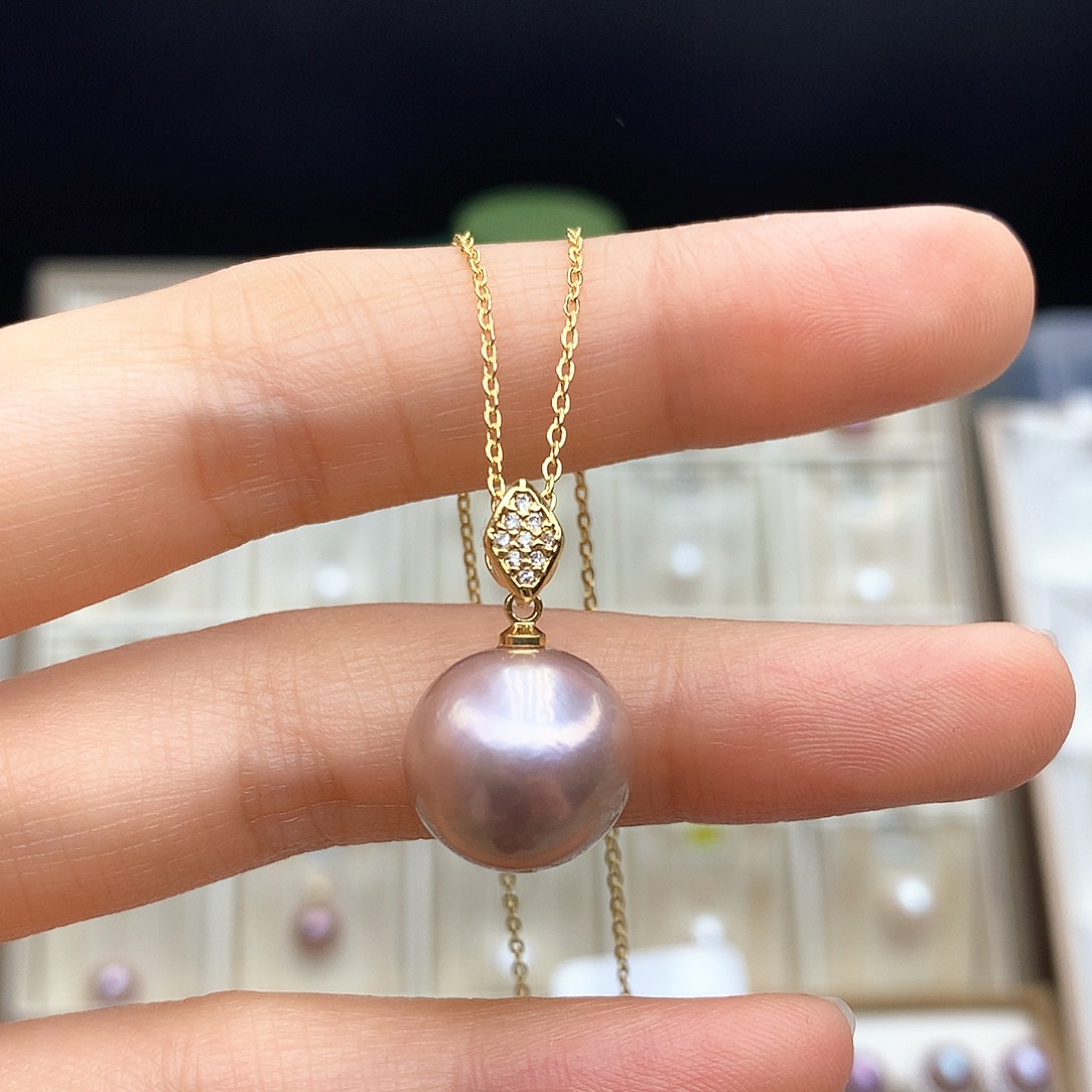 淡水珍珠颈饰合金