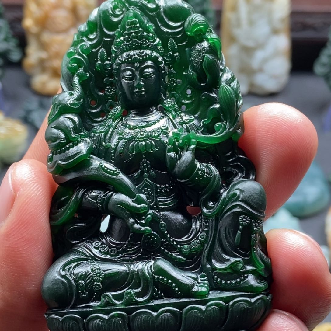 定制翡翠未镶嵌晨*