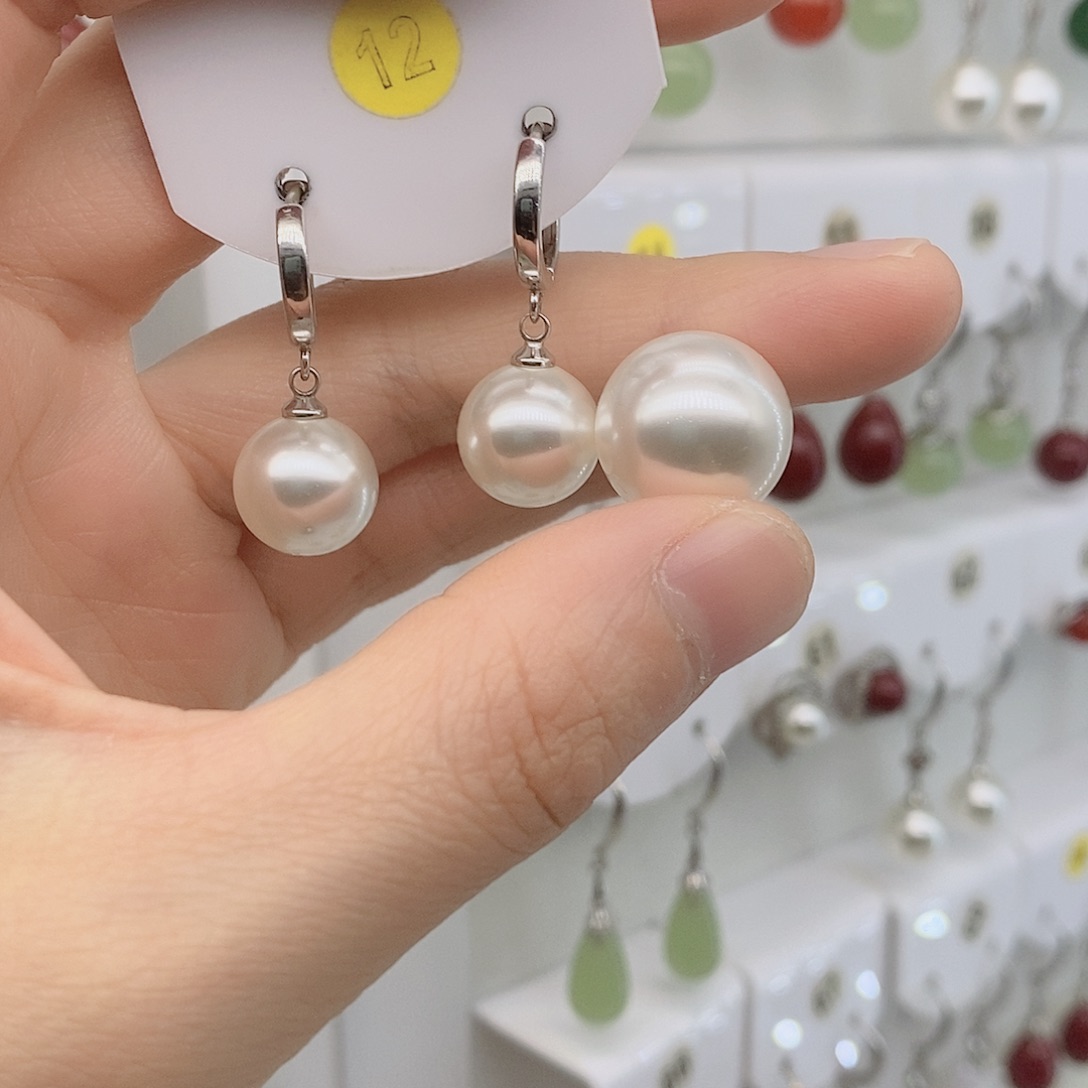 非金属925银16毫米大珠