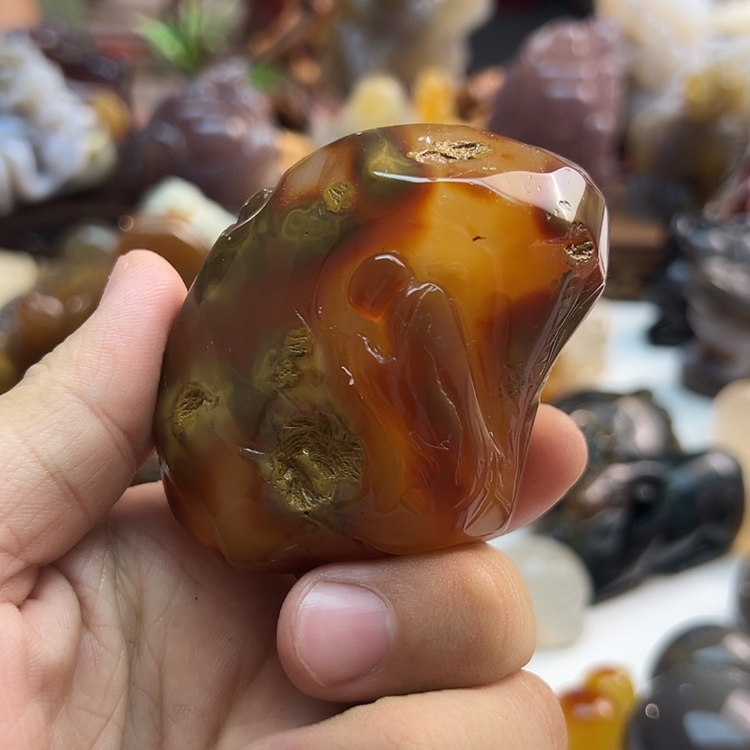 玛瑙/玉髓未镶嵌颈饰