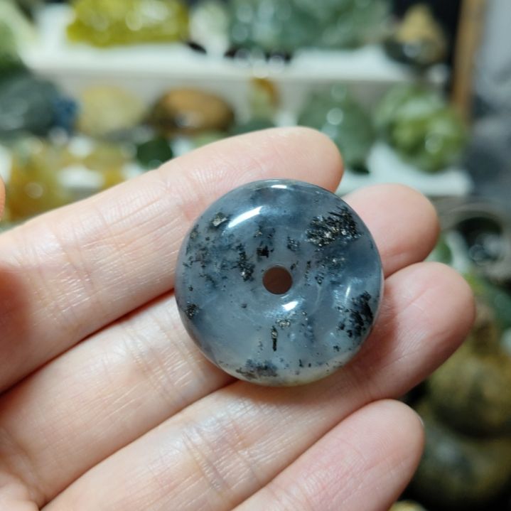 岫玉平安扣未镶嵌