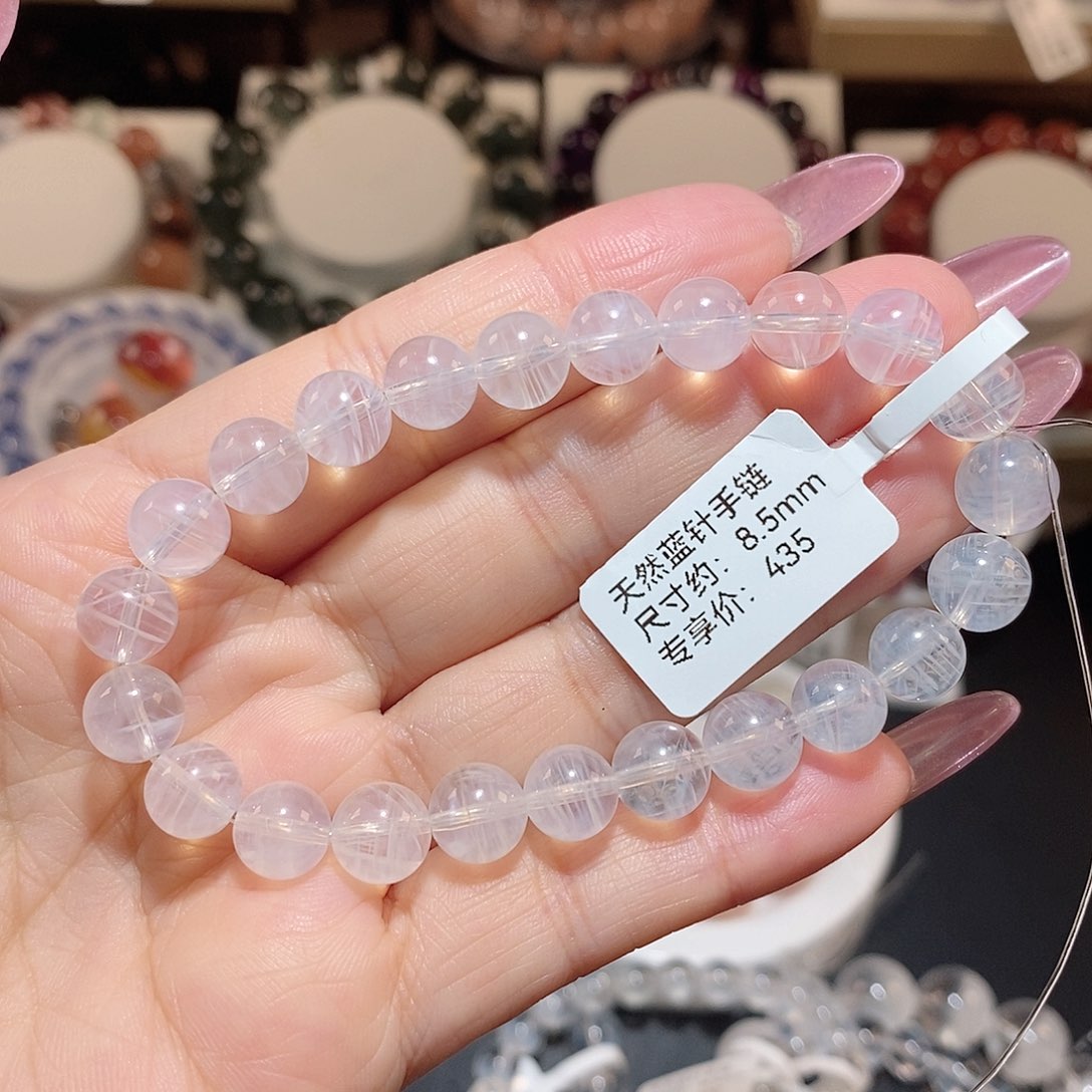 水晶手链未镶嵌蓝针