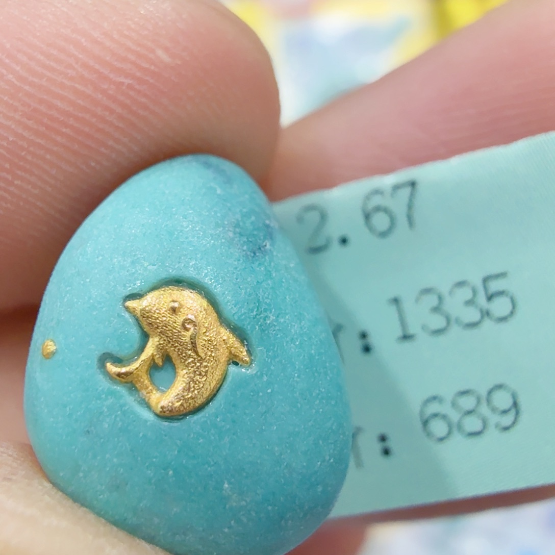 绿松石未镶嵌配饰