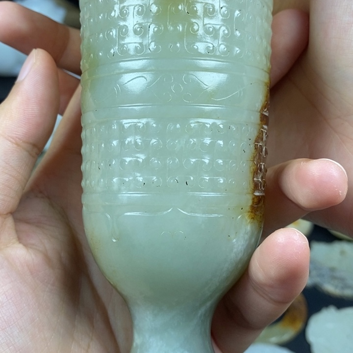 未镶嵌和田玉把件达*