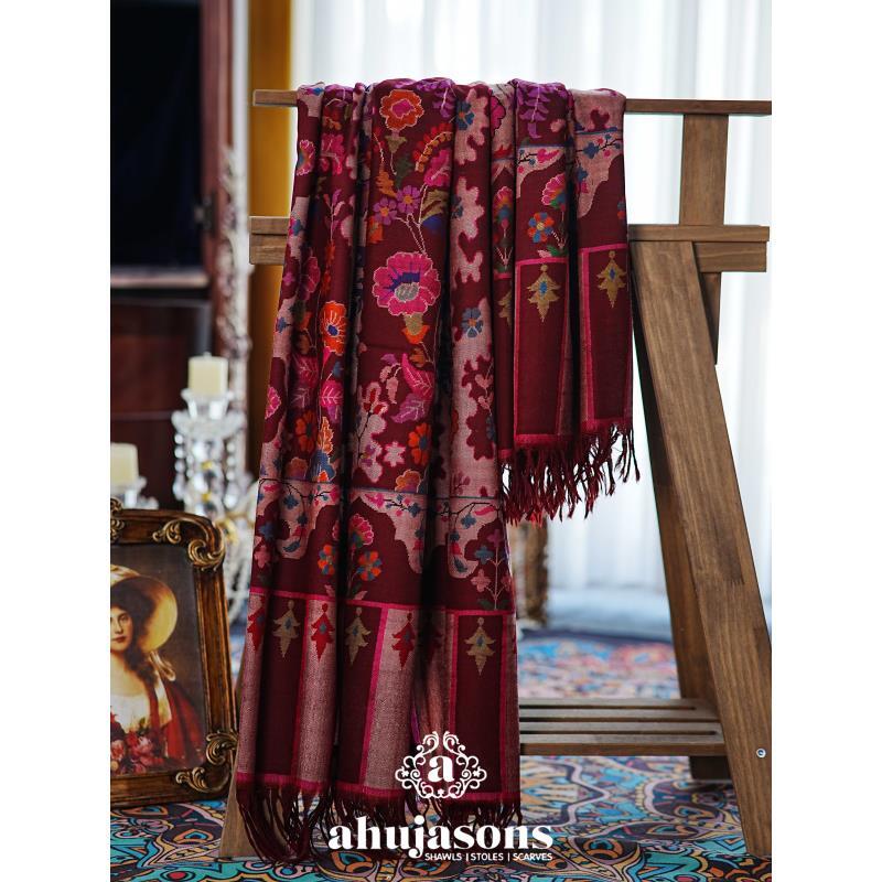 克什米尔pashmina披肩围巾卡尼 100*200 60087-H2078