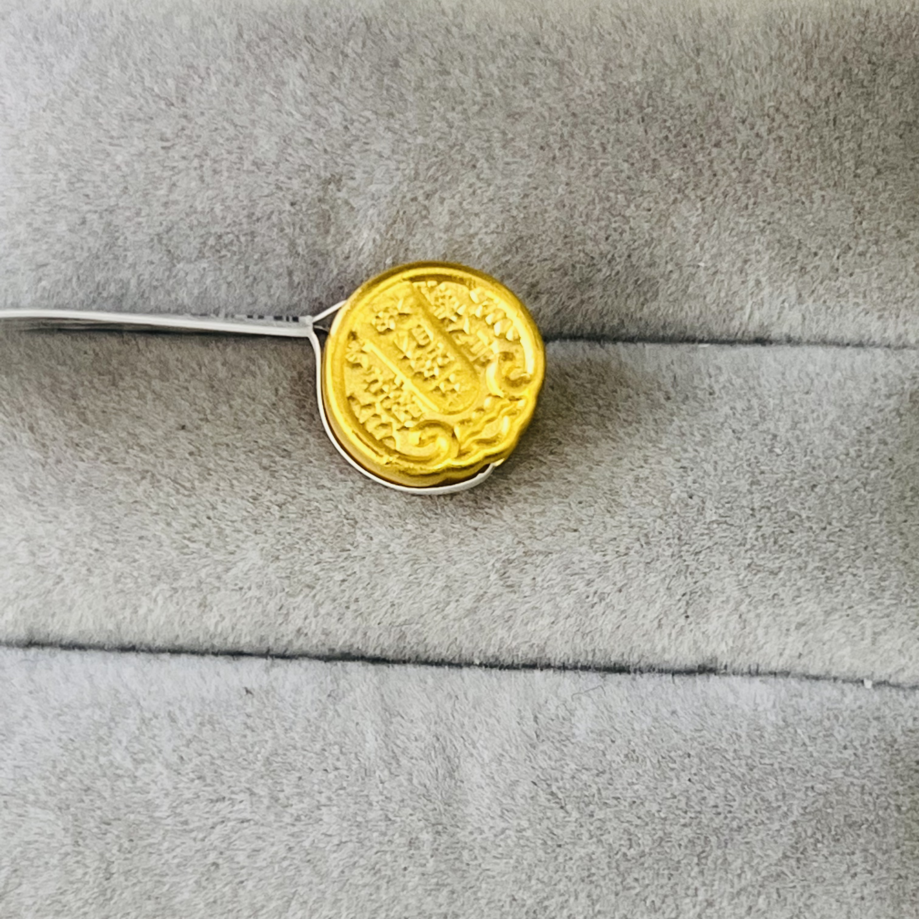 【莹莹专享】足金999饰品 五路财神吊坠 0.46 GP
