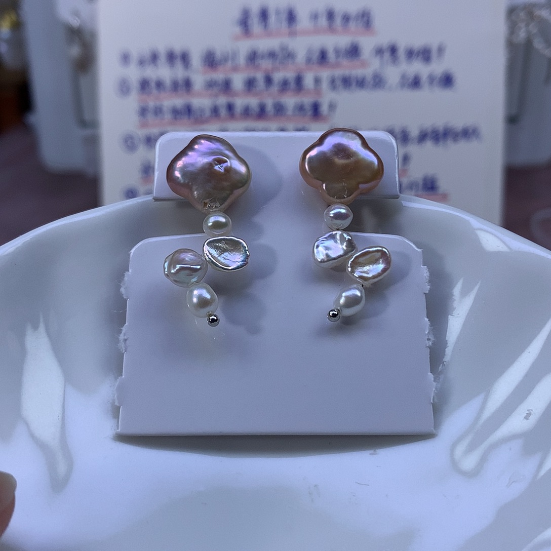非金属合金福利耳饰4540