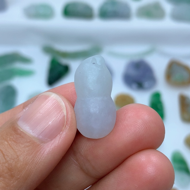 定制翡翠未镶嵌葫芦