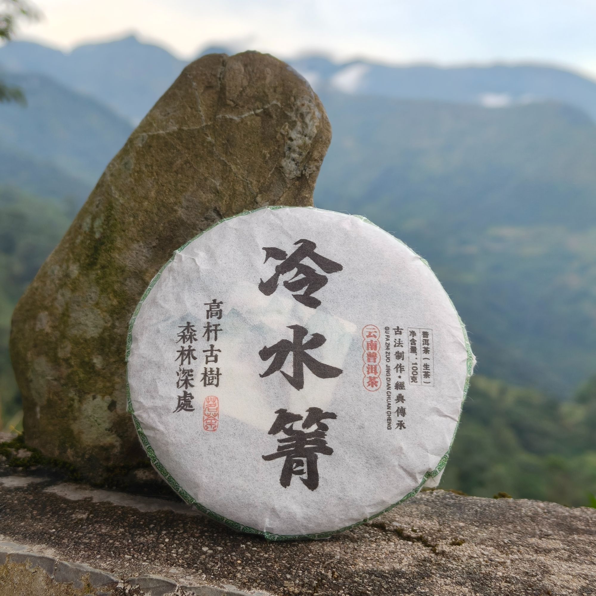 野韵通透茶气足 · 大雪山冷水箐高杆古树纯料 · 2025年头春生茶