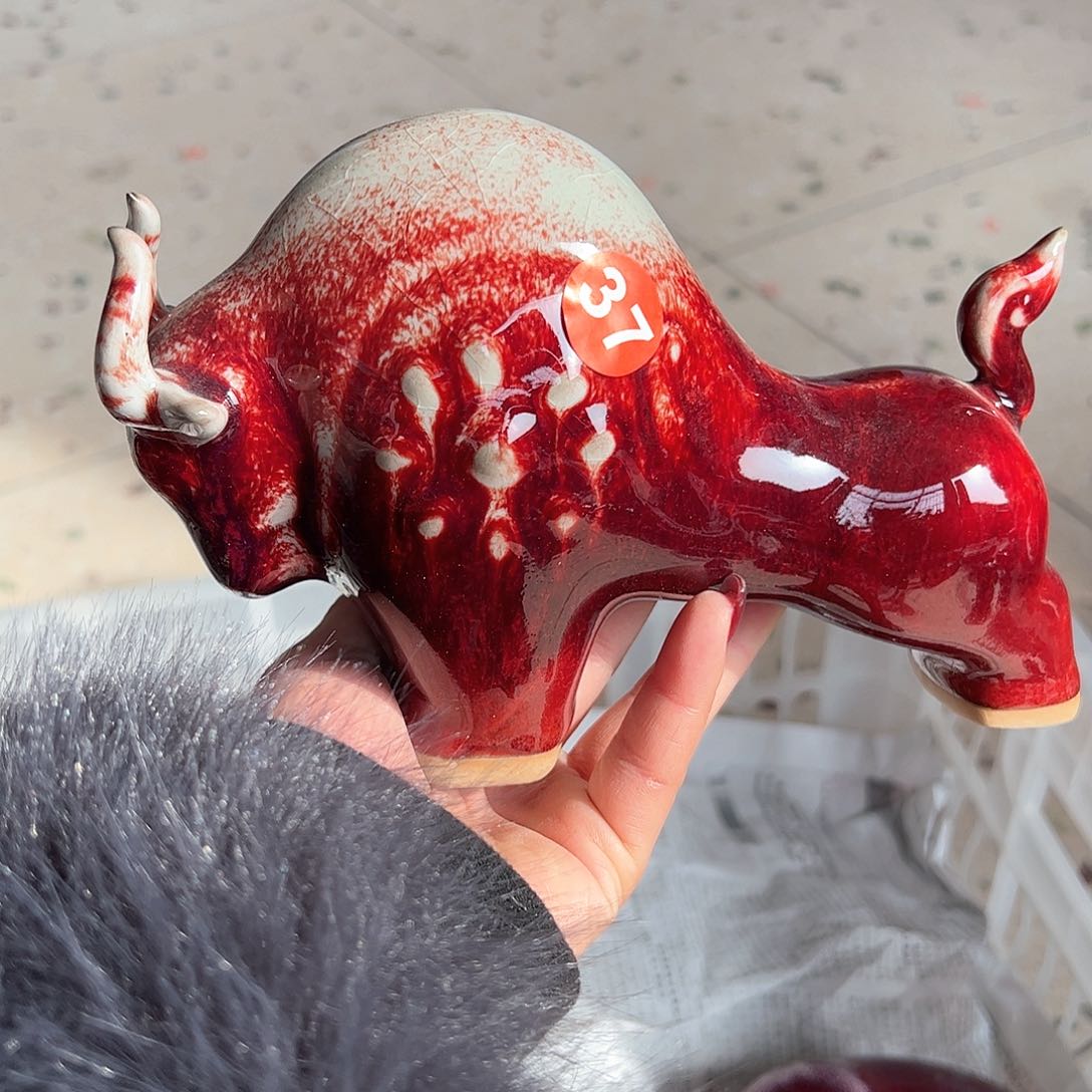 摆件郑家钧窑摆件