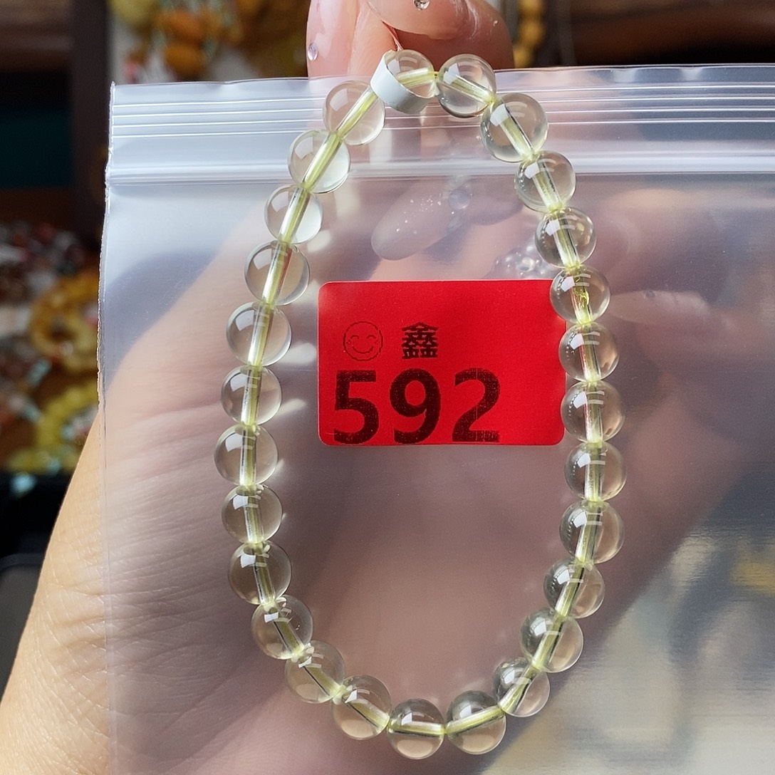 金***地水晶未镶嵌手链多样性发一7