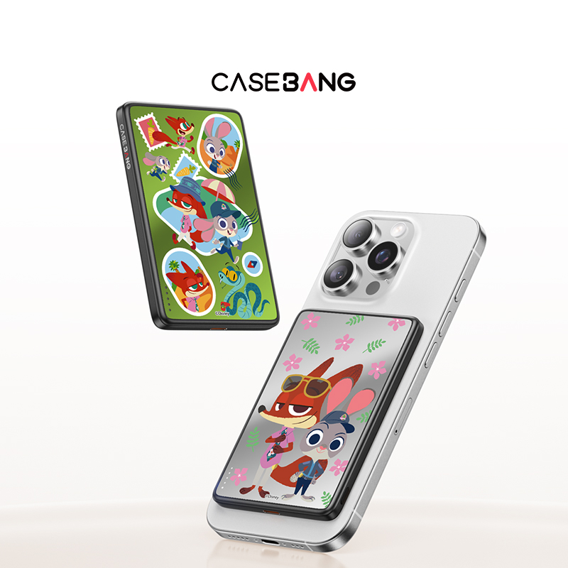 CASEBANGx疯狂动物城联名【可上飞机】适用MagSafe磁吸无线充电宝