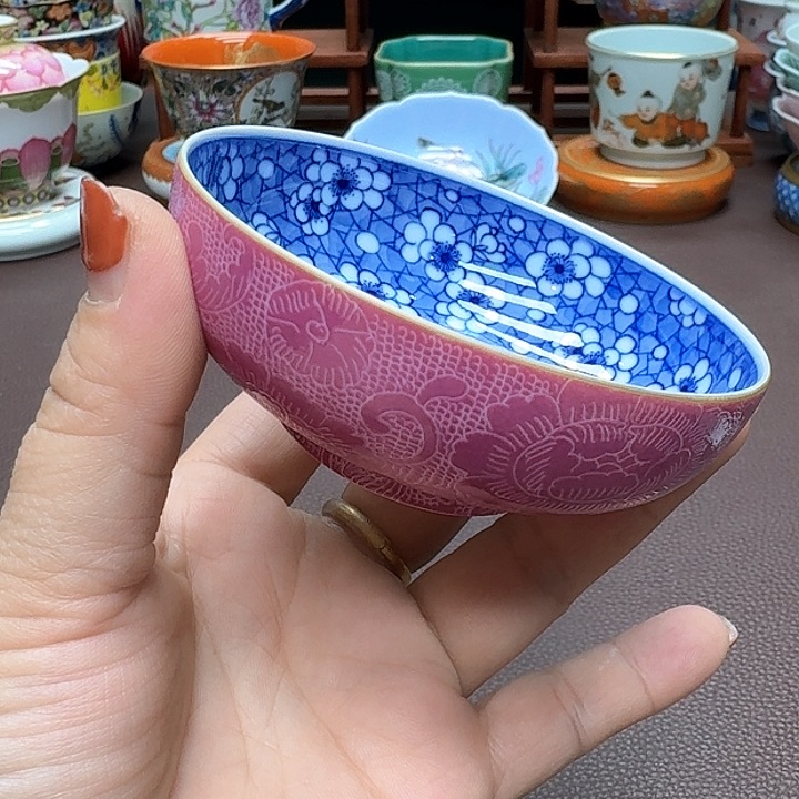 瓷片景德镇仿古手工制作精品展示