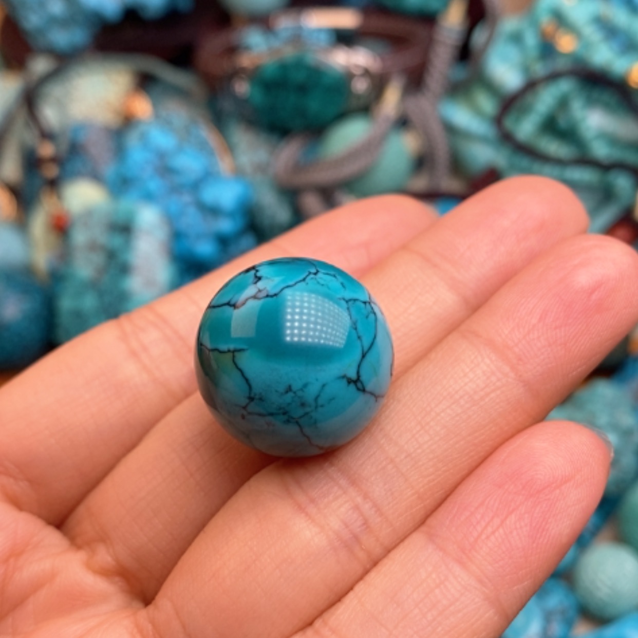 【闪购商品】绿松石珠宝半成品未镶嵌