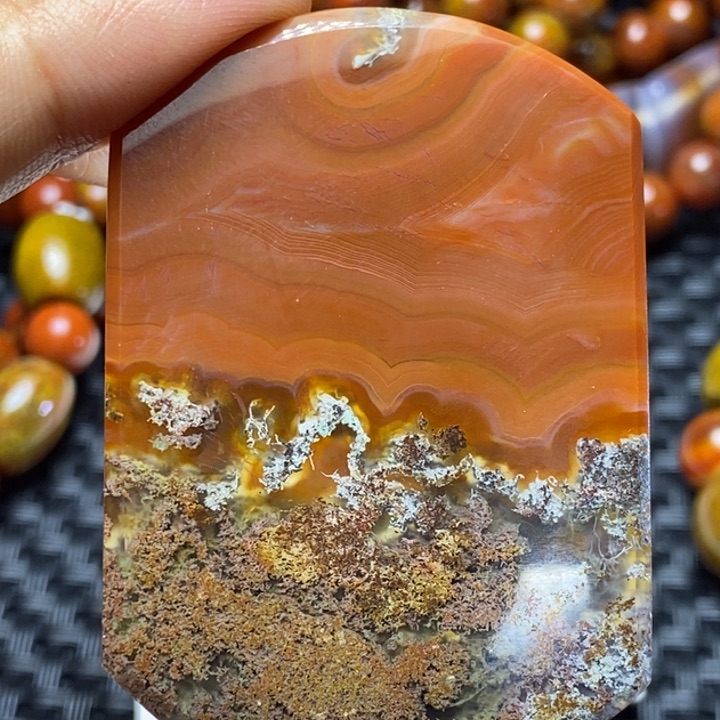 玛瑙/玉髓颈饰未镶嵌打*了