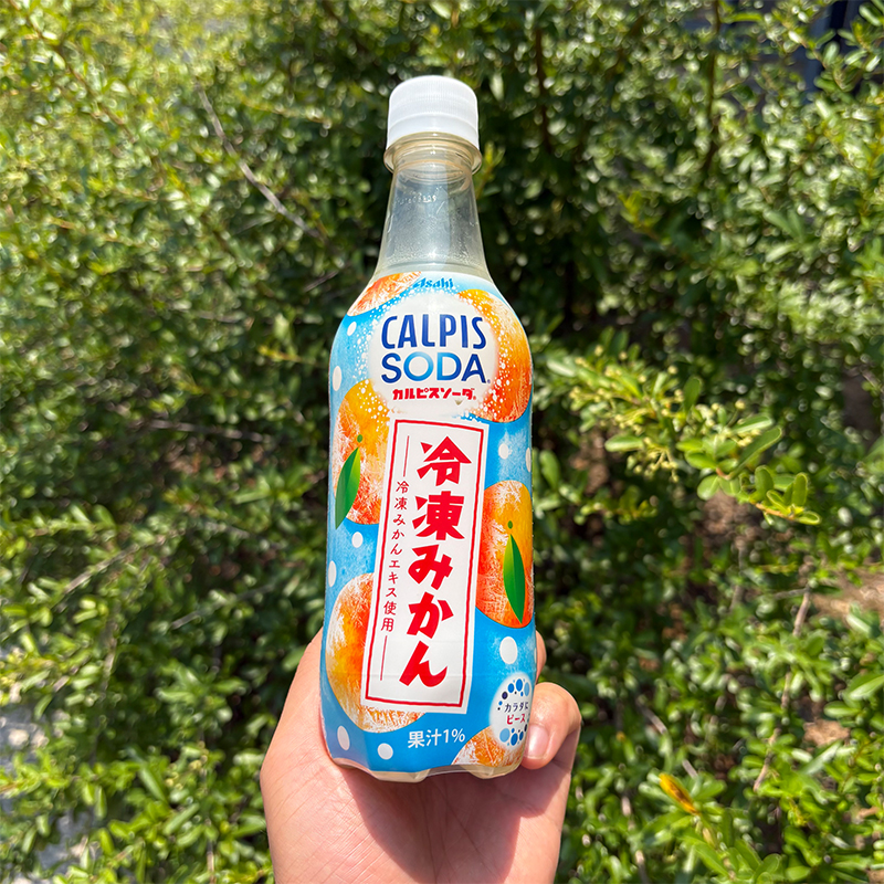 【临期11月30日到期】日本进口可尔必思CALPIS碳酸冰冻橙子味乳酸菌