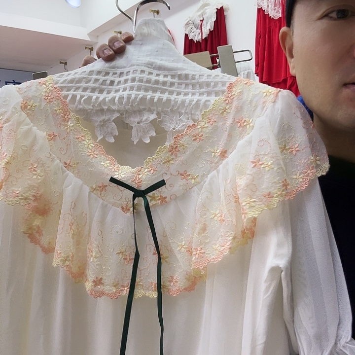 三醋酯纤维宫廷风家居服