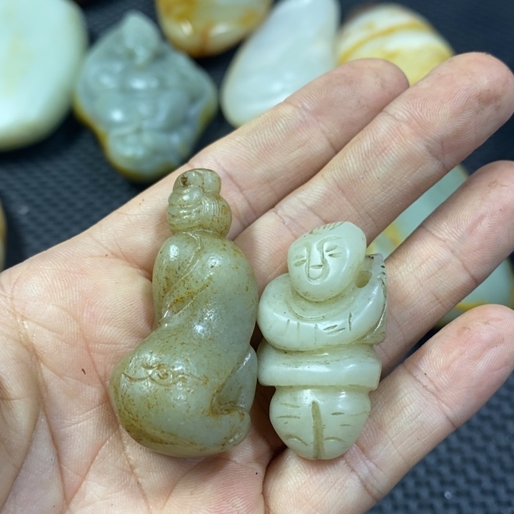和田玉挂件未镶嵌朱*斌