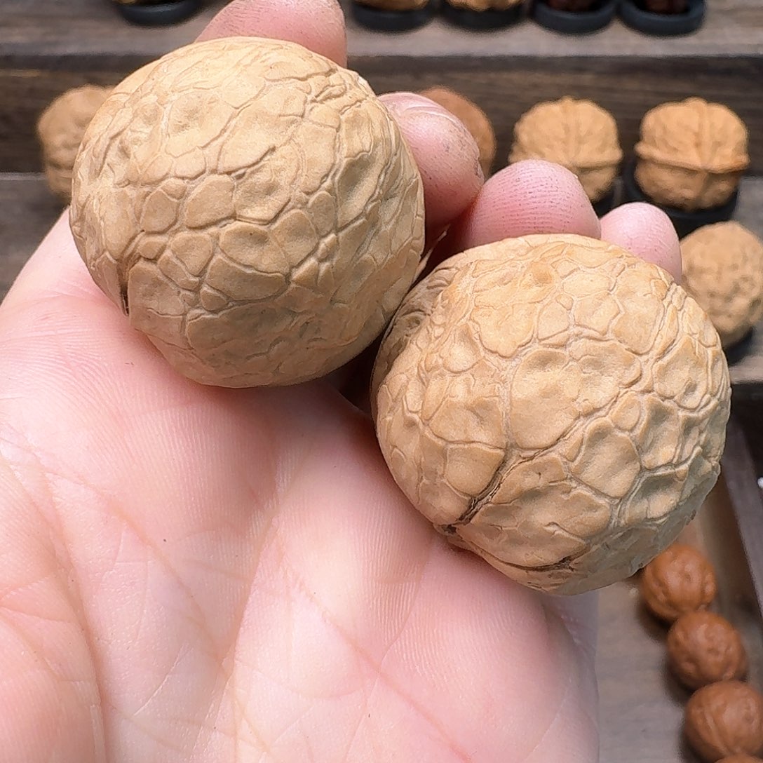 文玩核桃吊坠26金玉元宝38尺寸星