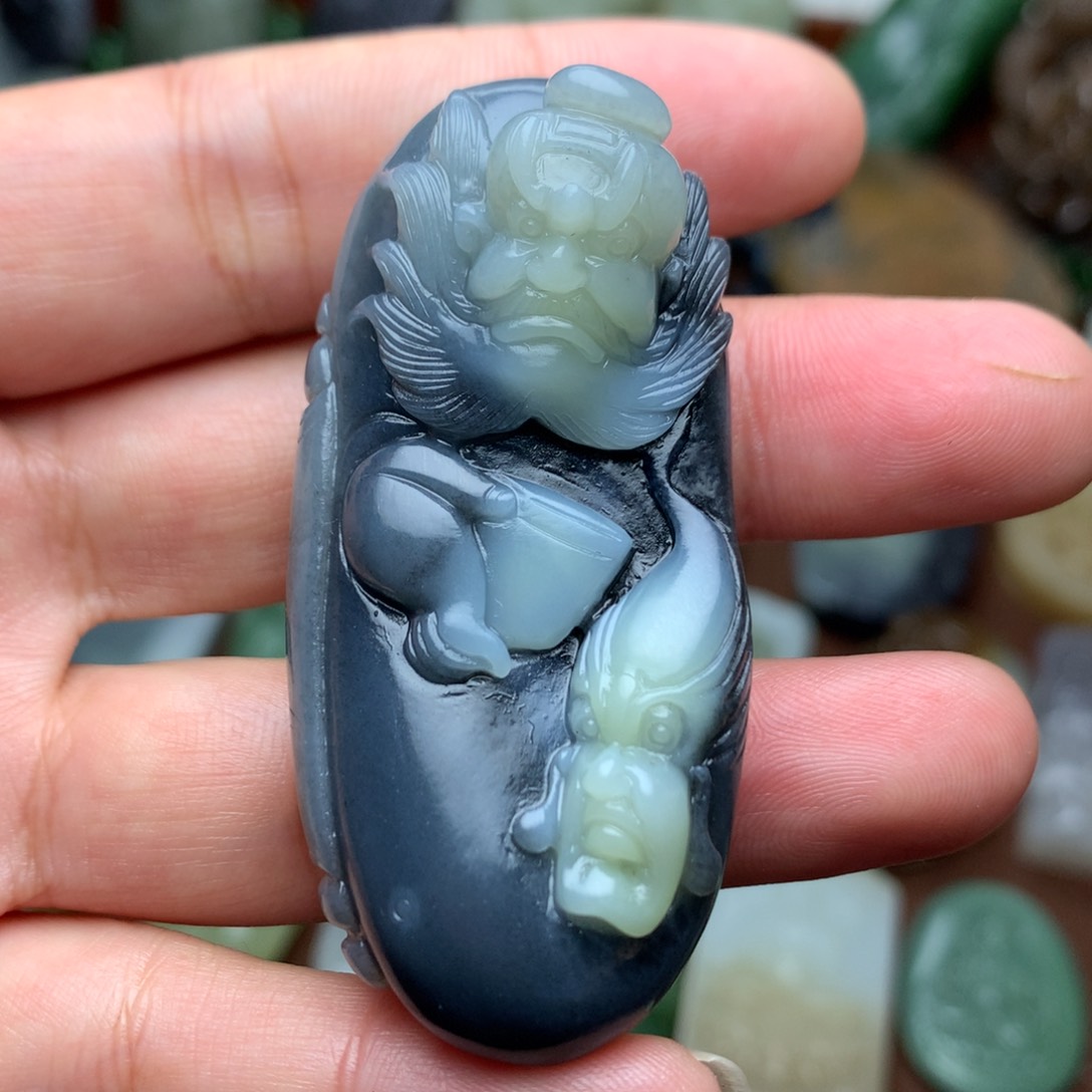 和田玉挂件未镶嵌