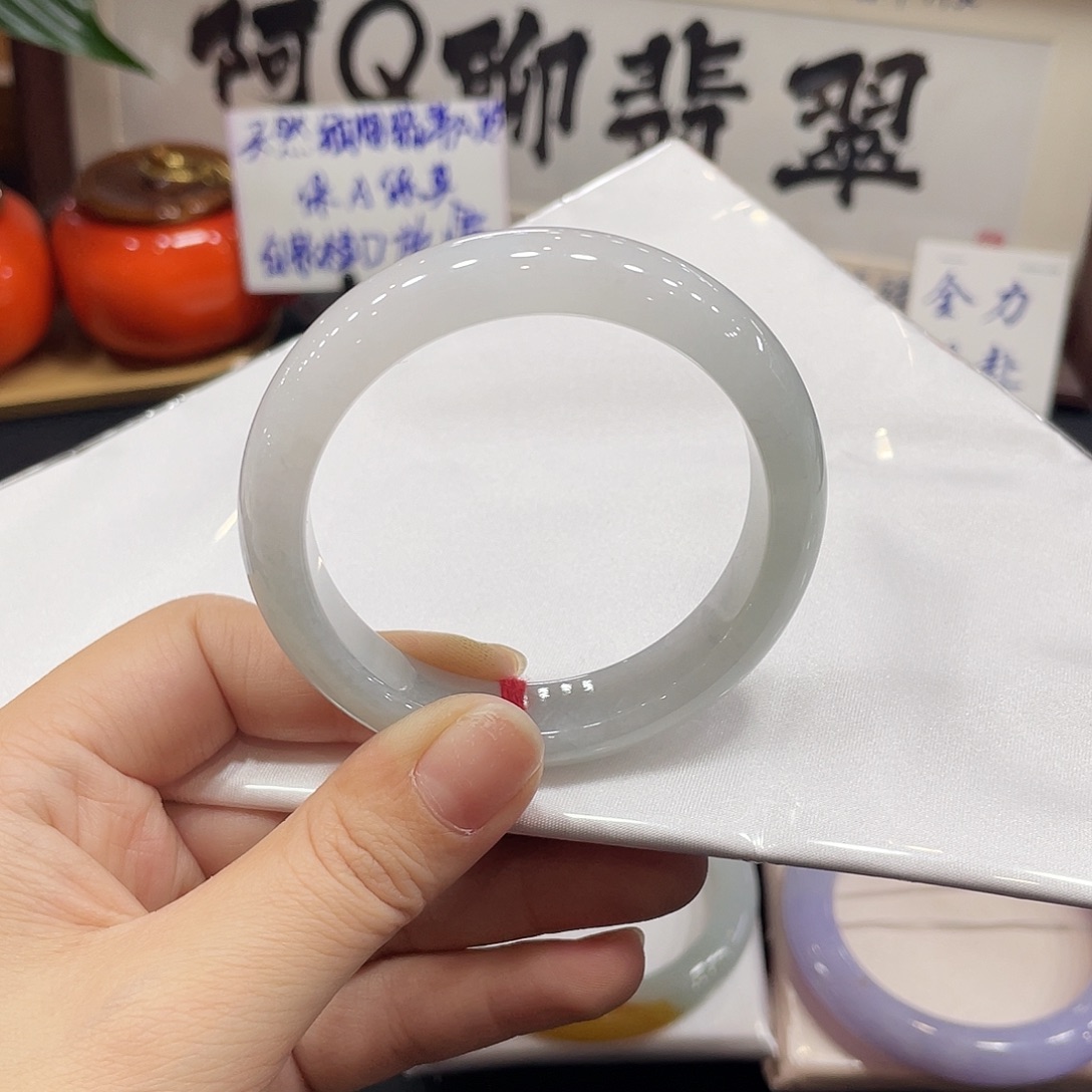 翡翠未镶嵌手镯天然缅甸A货翡翠手镯5