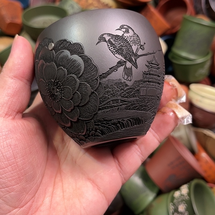 紫砂茶杯全手工紫砂主人杯