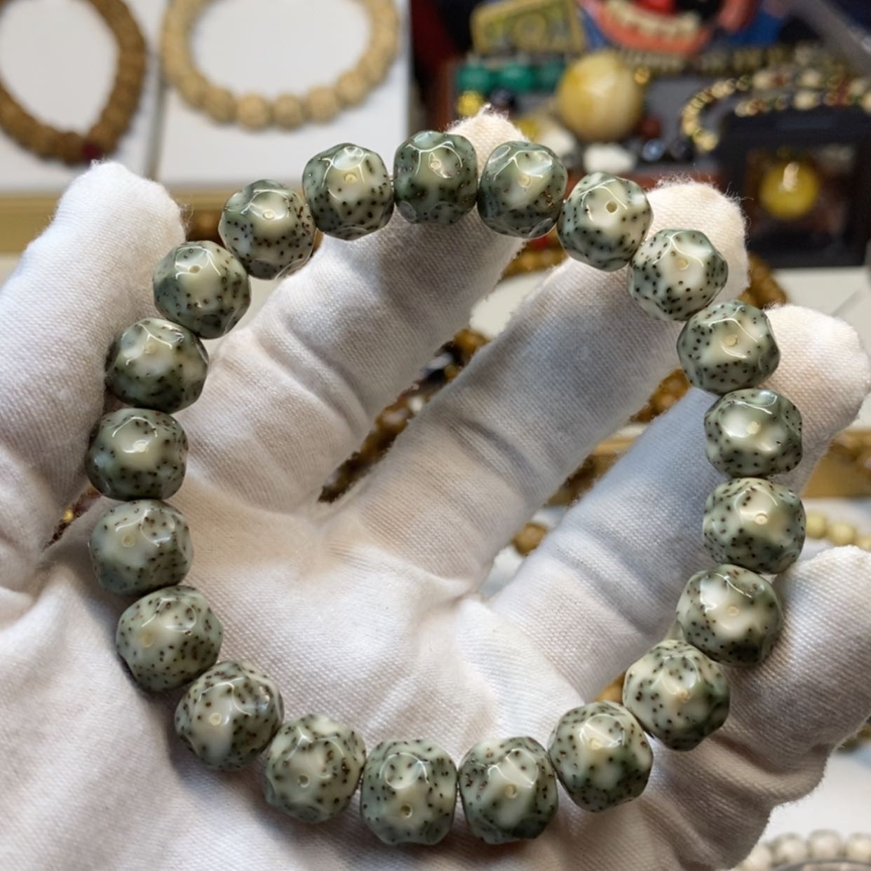 【闪购商品】手串星月菩提L**a石玉料11-10