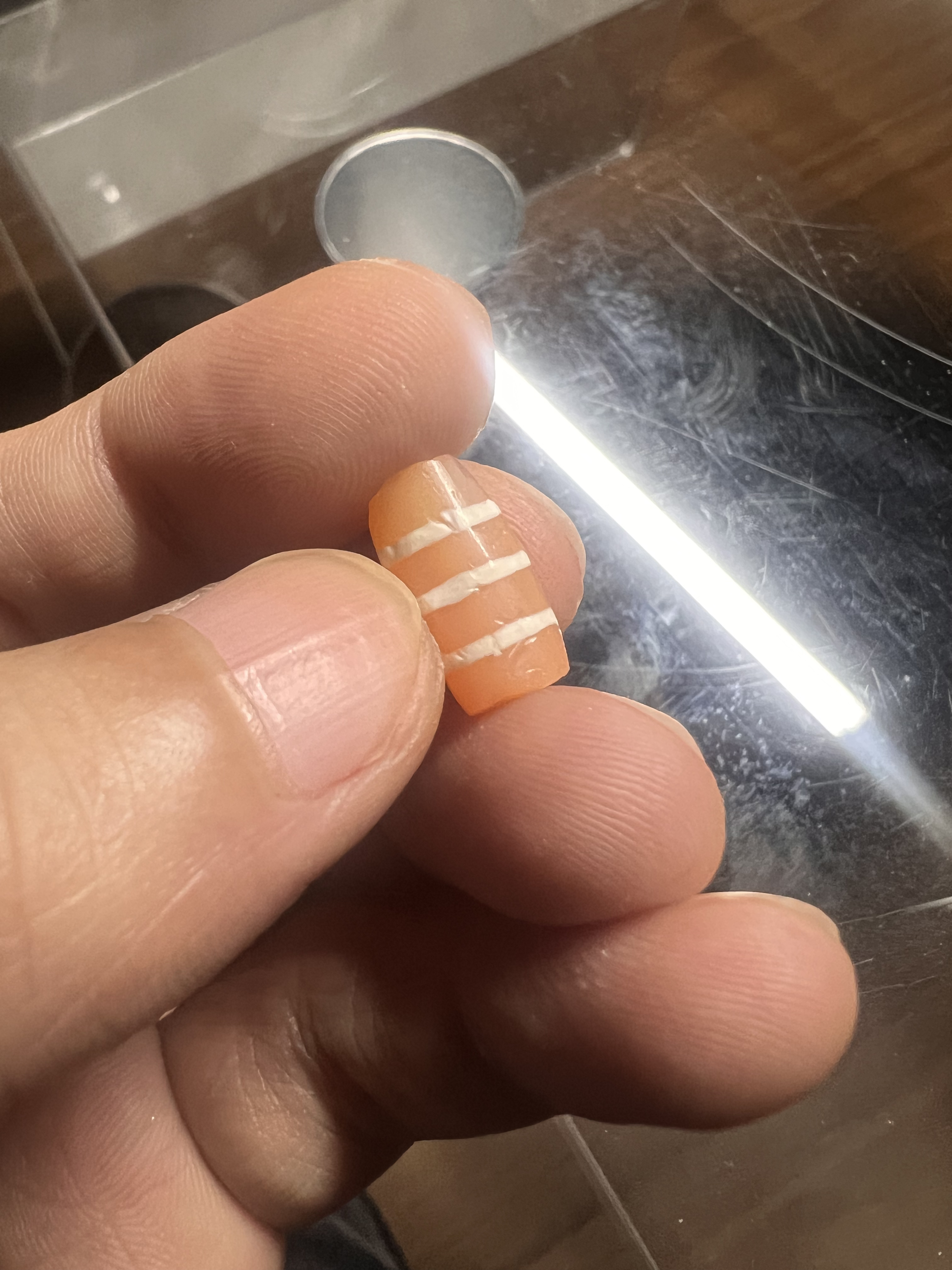 三线  粉嫩 13.5*7