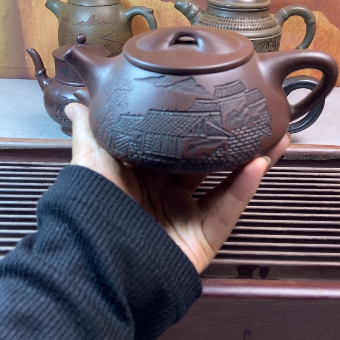 紫砂茶壶紫砂全手工定制