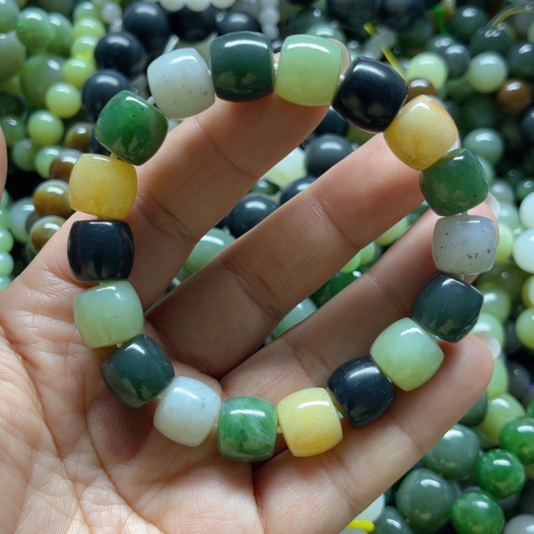 和田玉手链未镶嵌