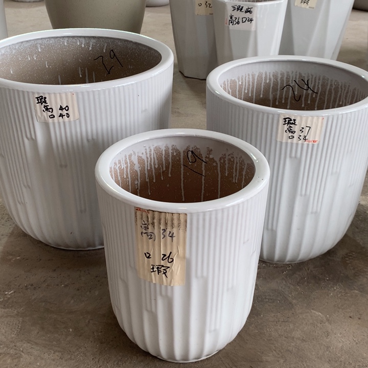 【闪购商品】红陶高温陶瓷花盆默认瑕疵