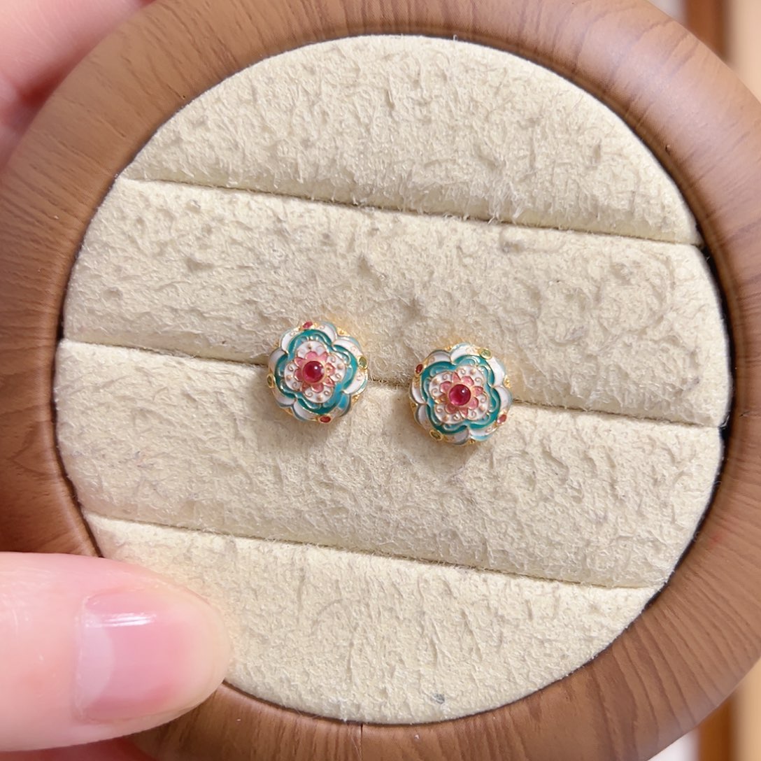 银S925镶嵌原创手作淡水珍珠