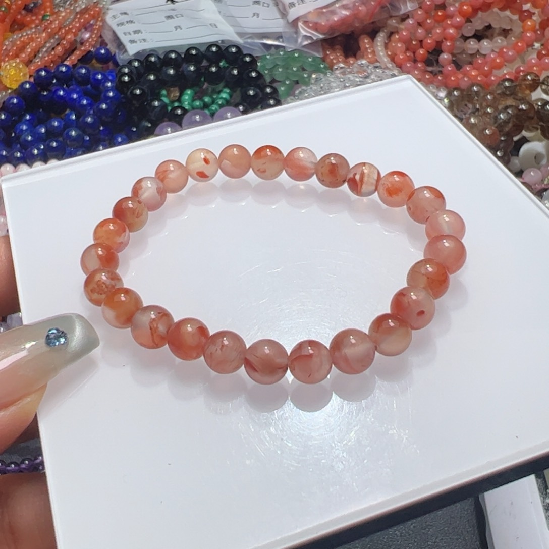 南红玛瑙手饰未镶嵌追***水多样性