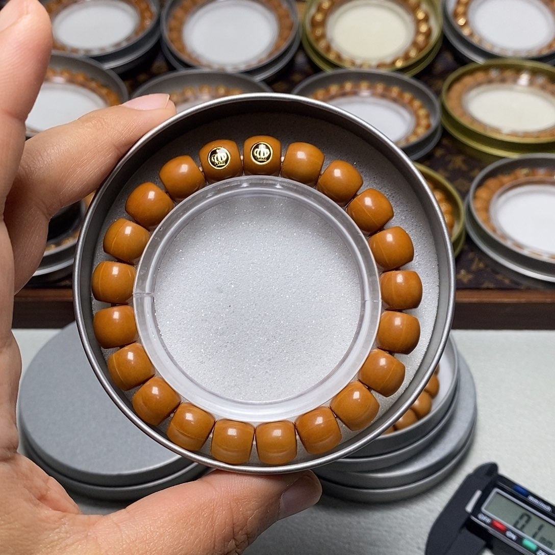 猴头核桃手串55号双标龙炎小直切11左右