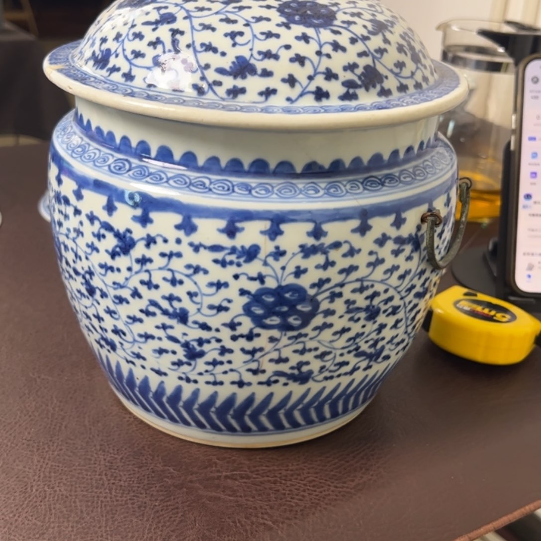 青花开门货没问题