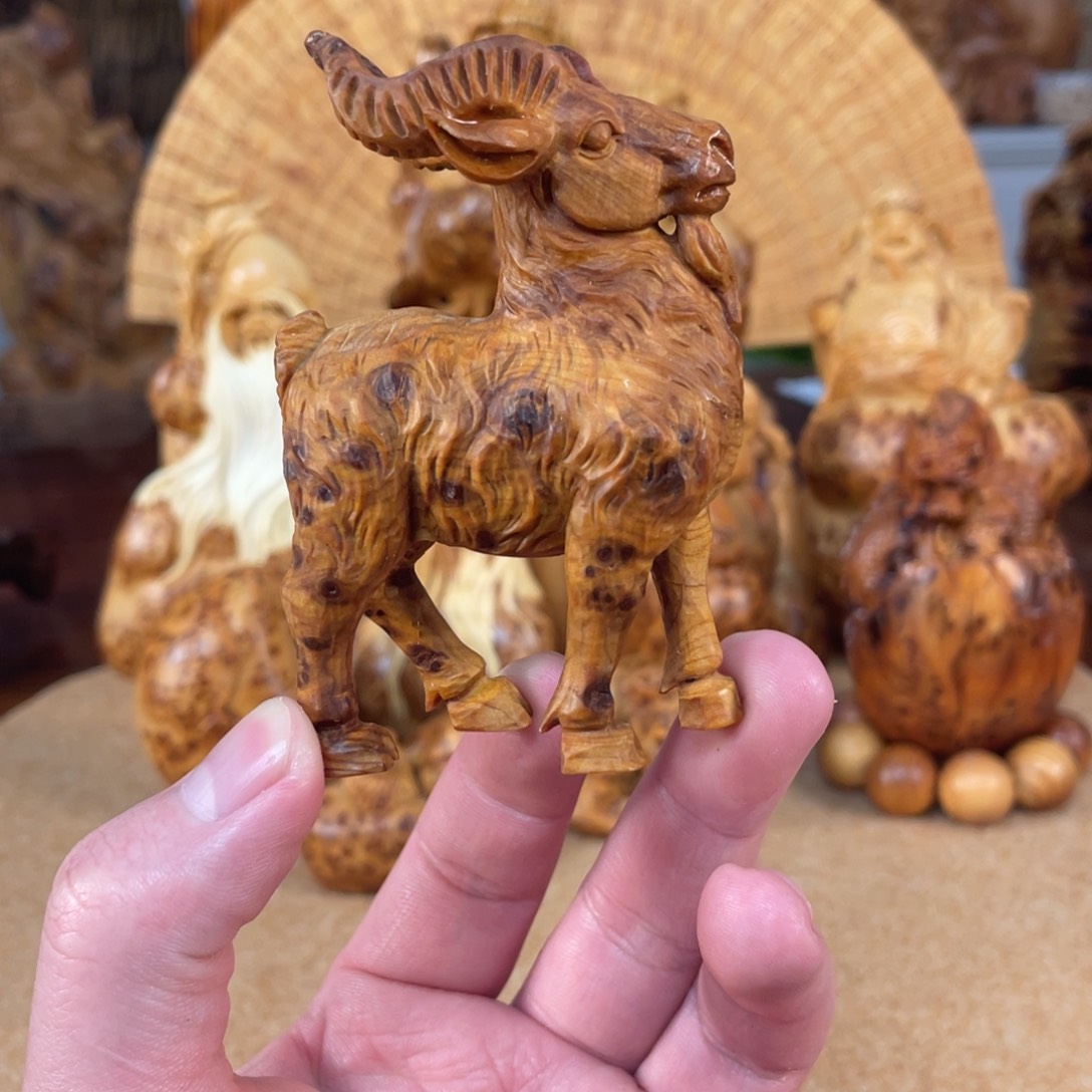 柏木（崖柏）太行崖柏精品手把件