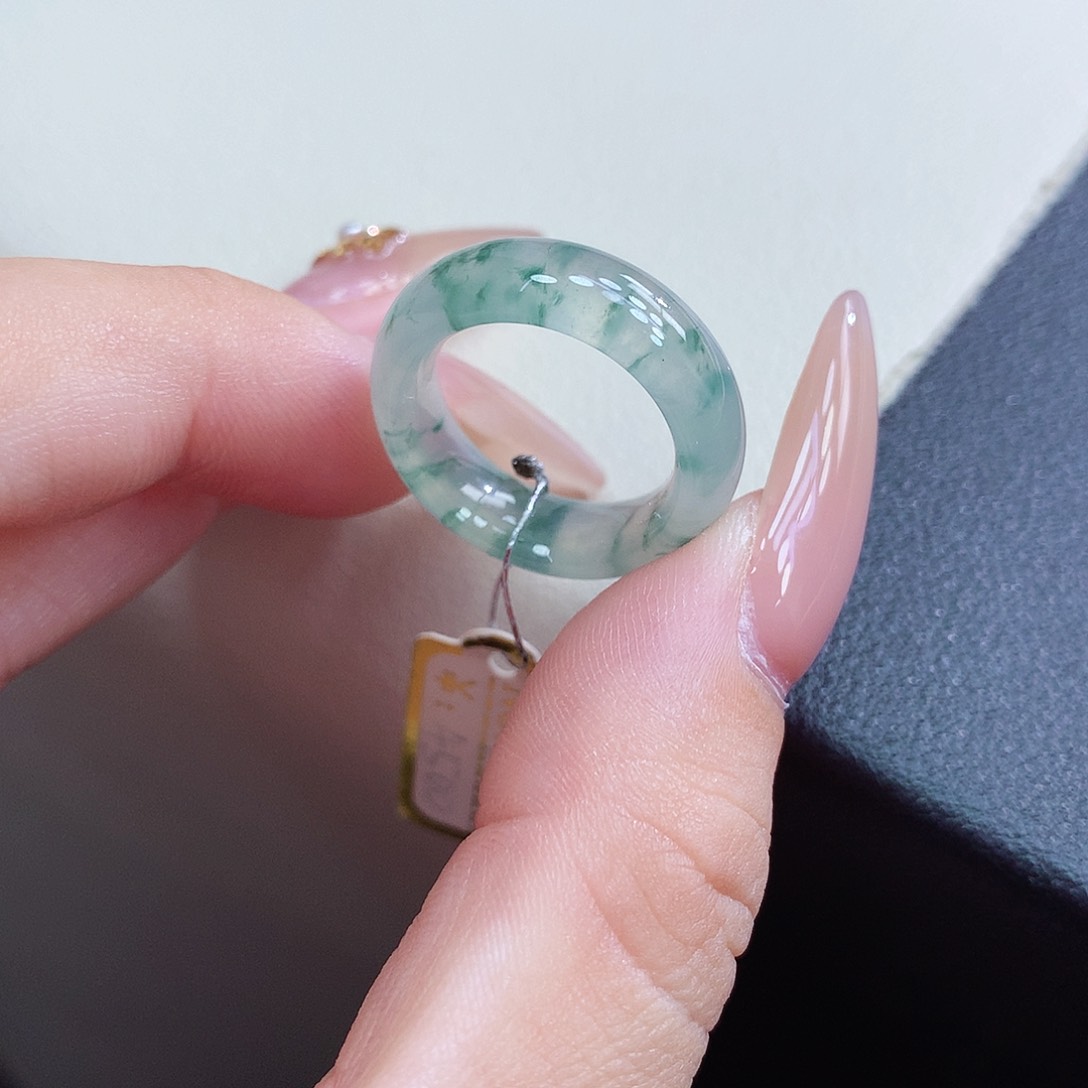 未镶嵌戒指翡翠9-10号