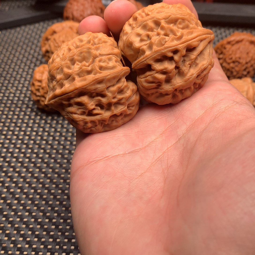 文玩核桃吊坠火苗46