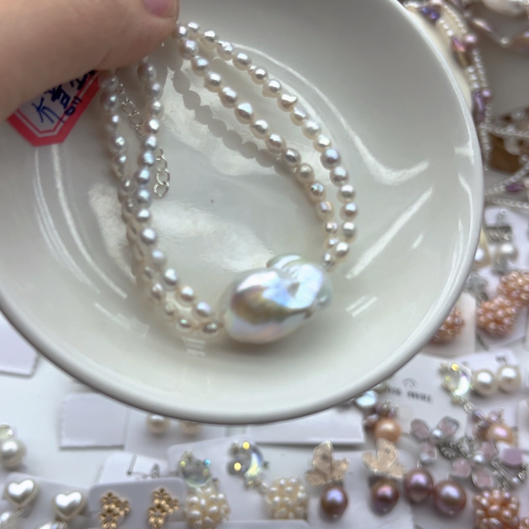 颈饰淡水珍珠未镶嵌