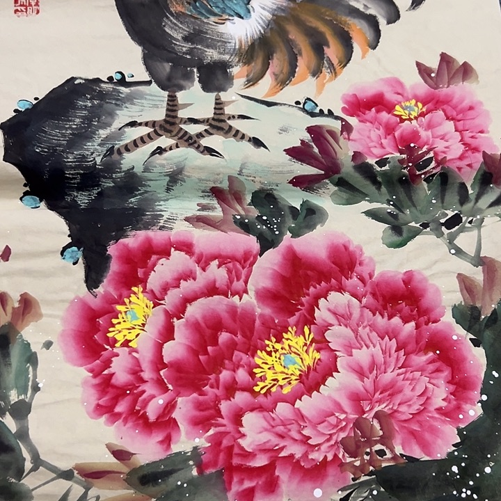 手绘国画作品欣赏