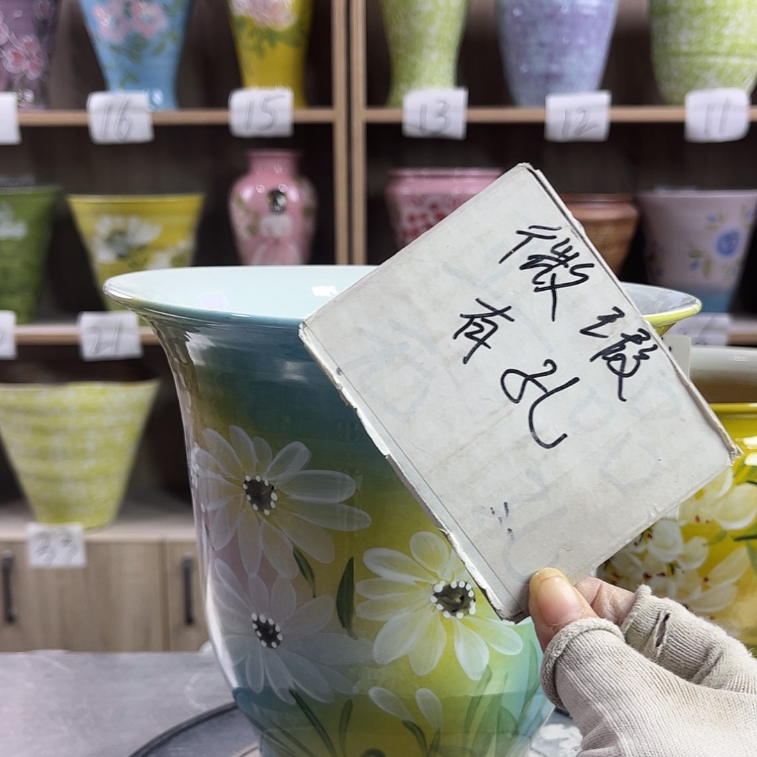 景德镇陶瓷花盆花盆