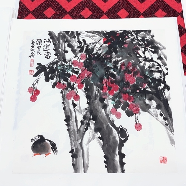 国画68/68纯手绘国画作品
