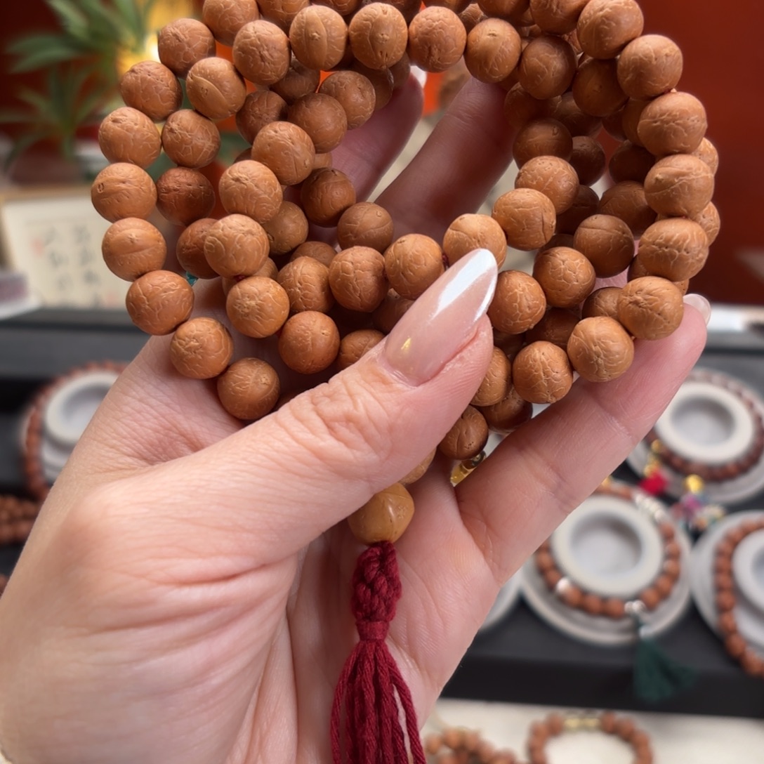 静***花凤眼菩提吊坠10毫米108脖挂